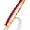 Brazalete de oro 18K con Rubíes Naturales
