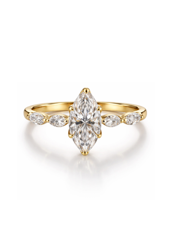 Anillo de Compromiso "Seláh" en Corte Marquesa