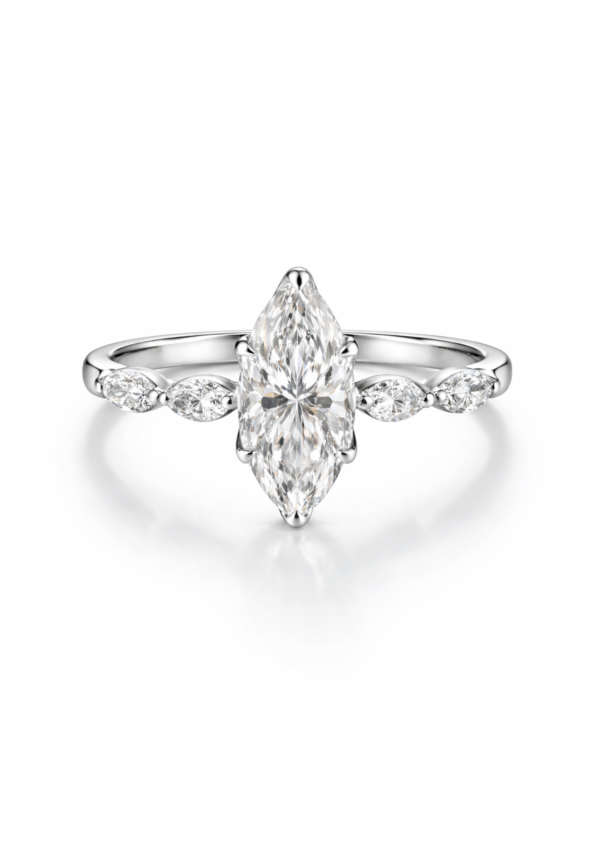 Anillo de Compromiso "Seláh" en Corte Marquesa