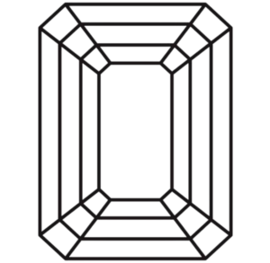 Anillo de Compromiso "Elir" con Diamante en Corte Esmeralda