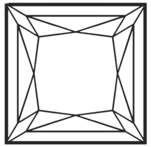 Anillo de Compromiso "Elir" con Diamante en Corte Esmeralda