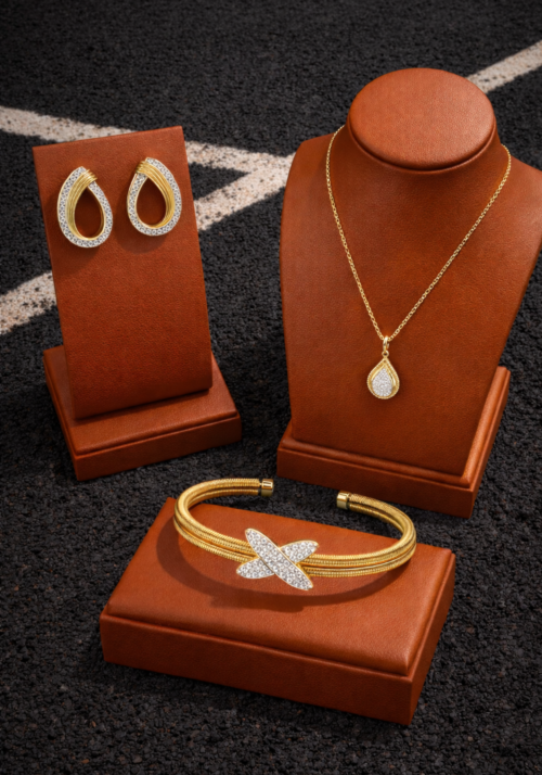 Colección de Oro 18K "Noah" con Diamantes Naturales