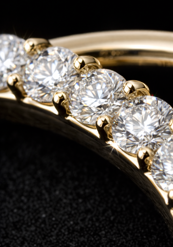 Pendientes "Nerí" con Diamantes en Corte Redondo