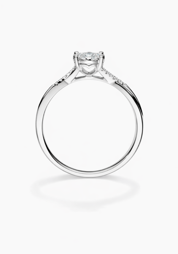 Anillo de Compromiso "Natán" en Corte Redondo