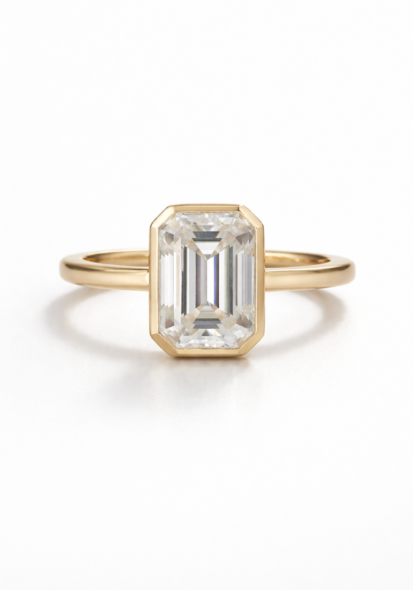 Anillo de Compromiso "Pazí" en Corte Radiante