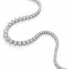 Collar Tenis "Eilam" en Oro con Diamantes en Corte Redondo