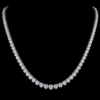 Collar Tenis "Eilam" en Oro con Diamantes en Corte Redondo